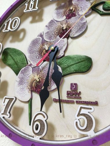 Часы «Орхидея»