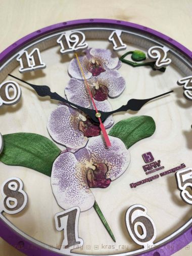 Часы «Орхидея»